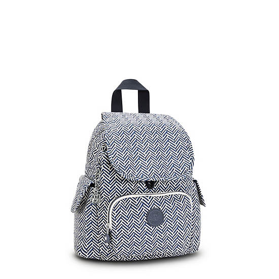 Mochilas Kipling City Pack Mini Printed Blancos | MX 1494SG